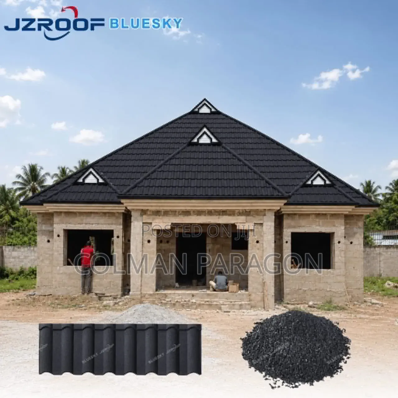 Jc Stone Coated Roofing Sheets