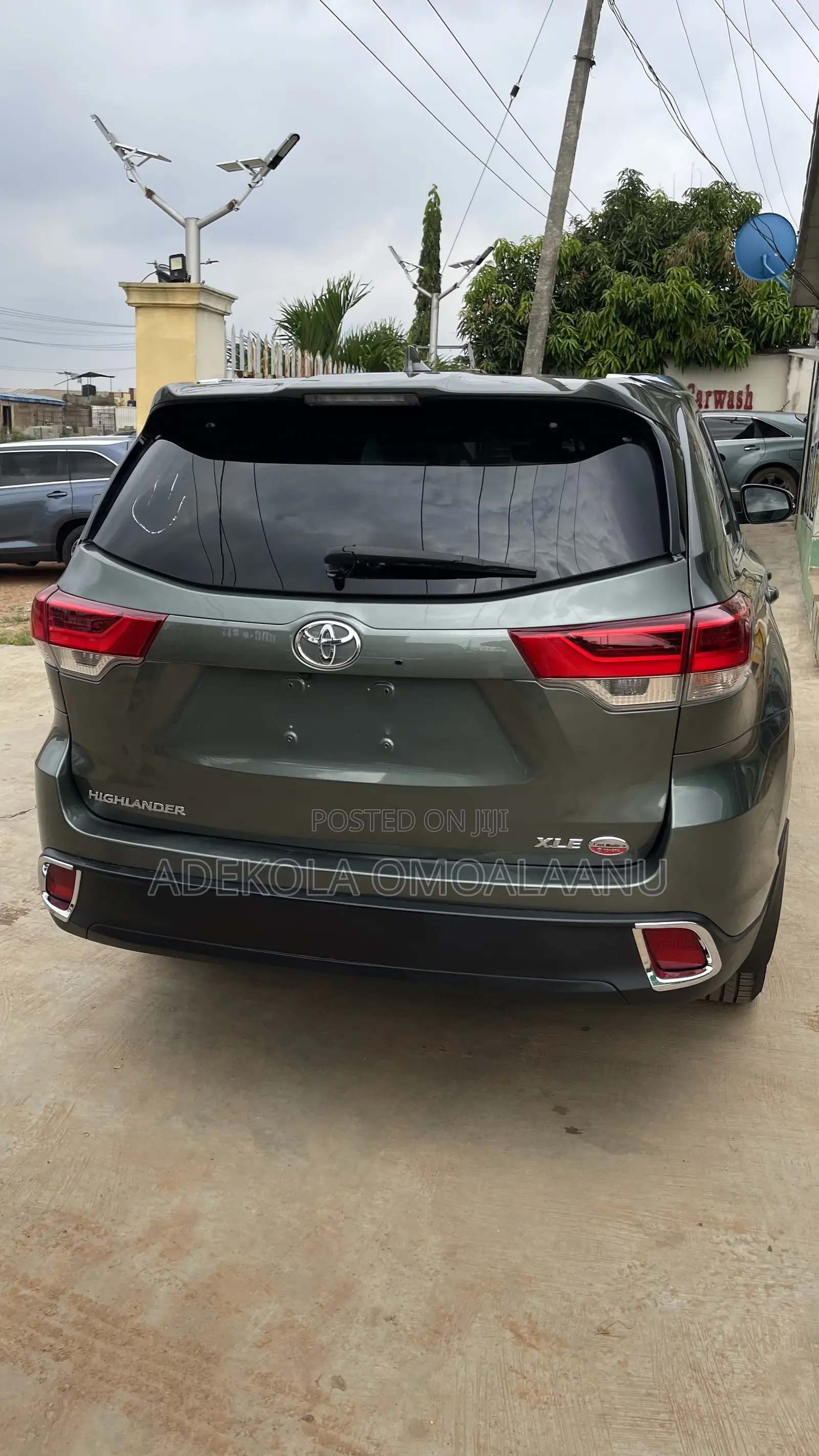 Toyota Highlander XLE 2019 Silver