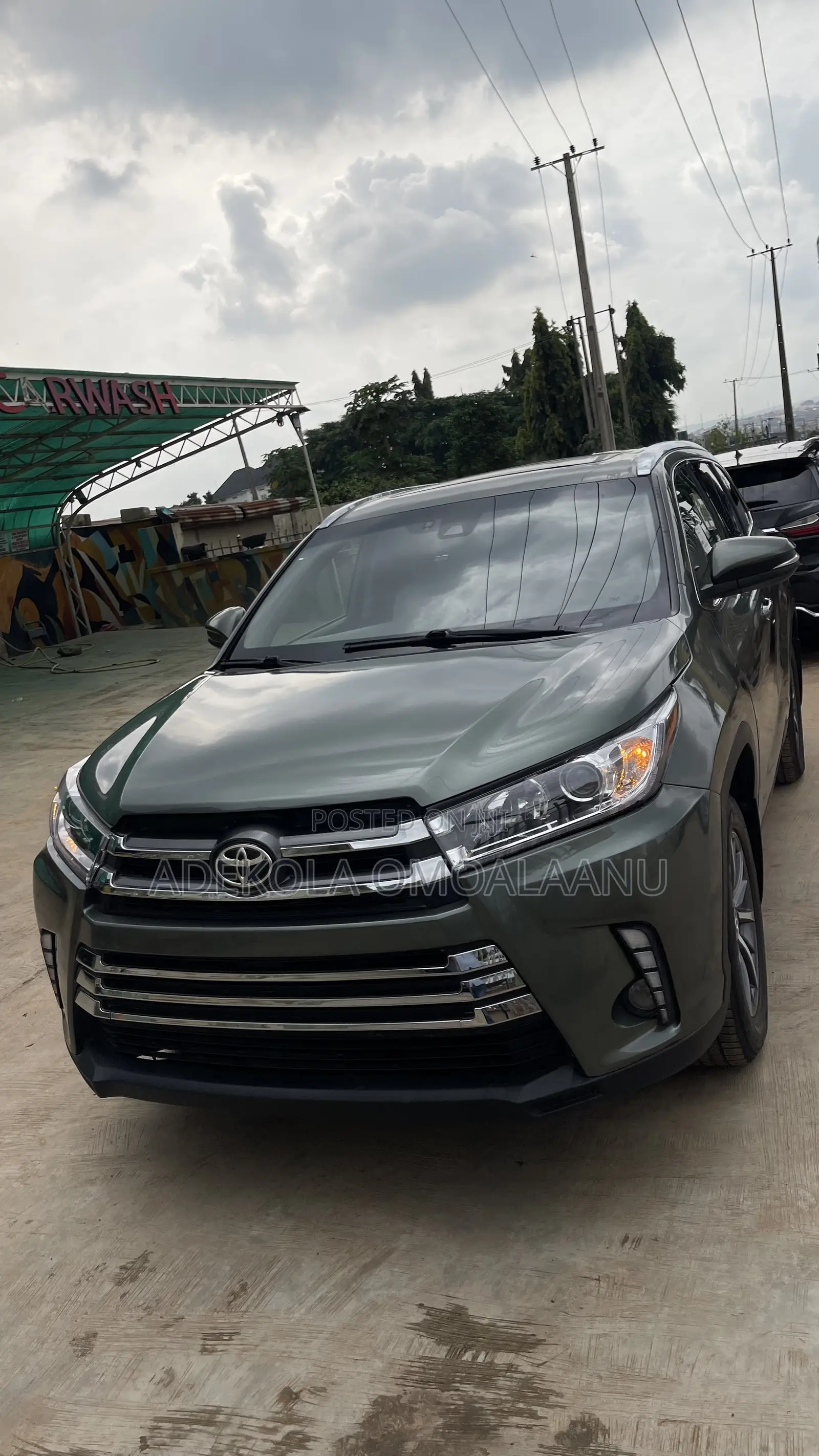 Toyota Highlander XLE 2019 Silver