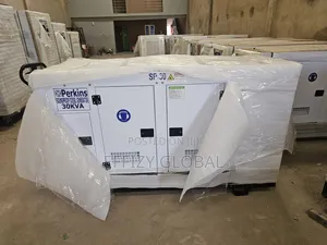 30kva Heavy-Duty Perkins Soundproof Diesel Generator 100% Copper Coil