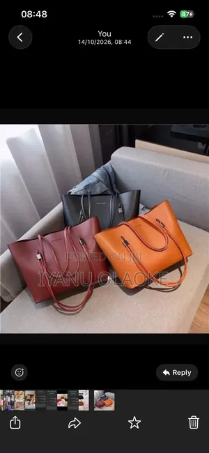 Bag, Bead, Leg Chain