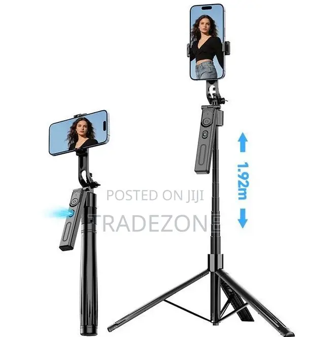 F01 AI 360° Face Tracking Wireless Selfie Stick Tripod