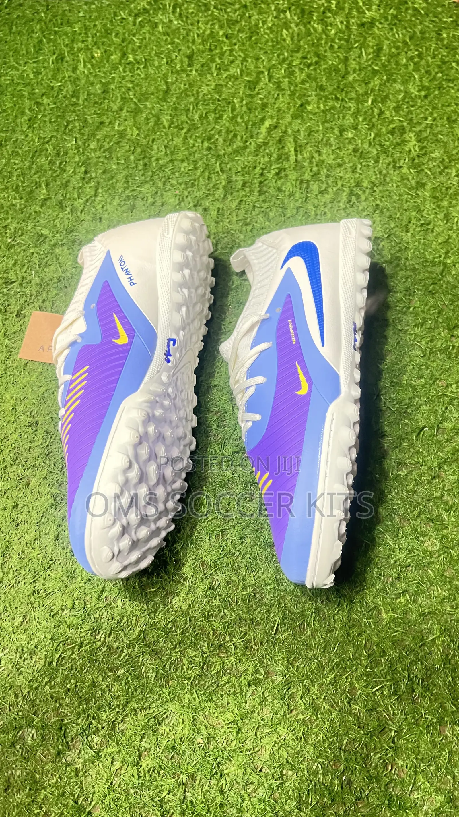 Nike Phantom Astroturf Canvas Boot (Purple)(43)