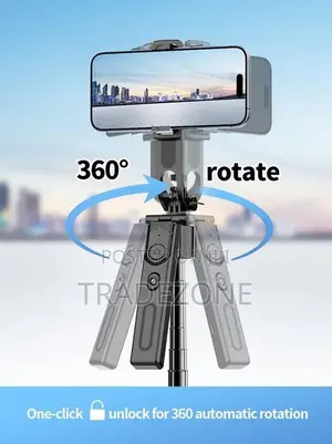 F01 AI 360° Face Tracking Wireless Selfie Stick Tripod