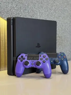Awoof PS4 Slim With 2 Pad and Latest 10 Games