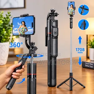 F16 Ultra Long Selfie Tripod Stand With Remote