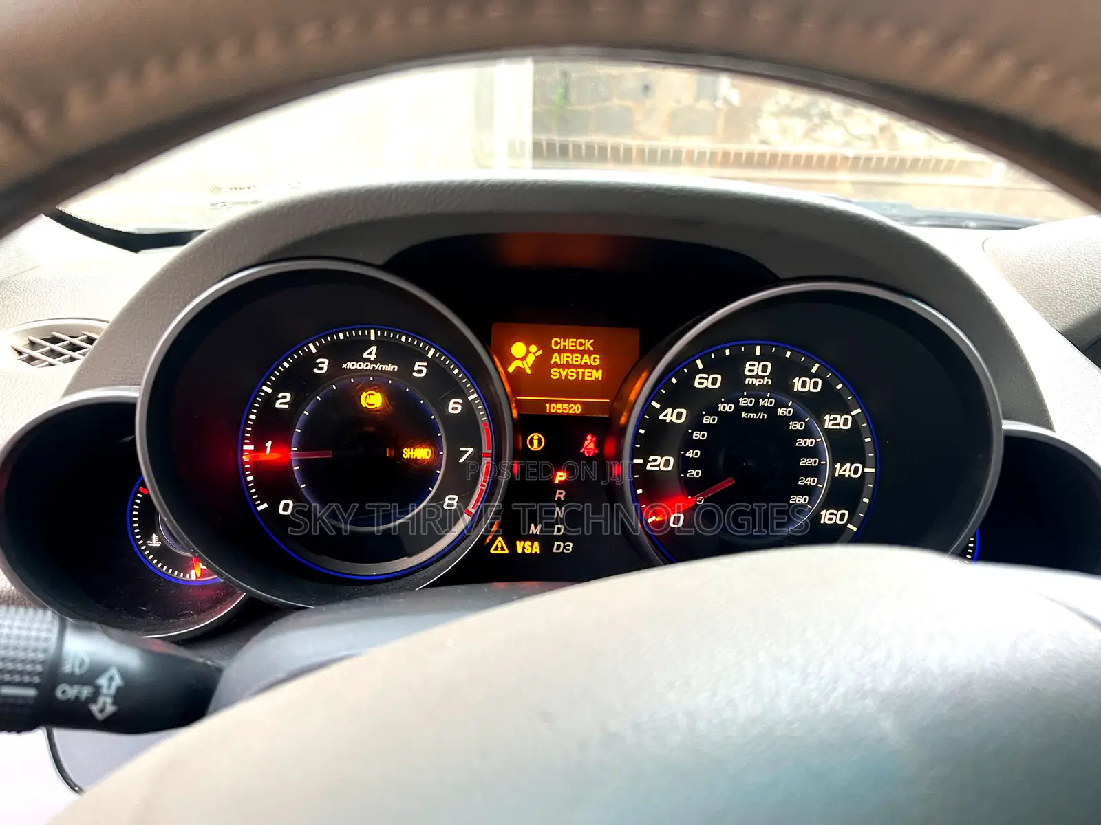 Acura MDX 2008 White