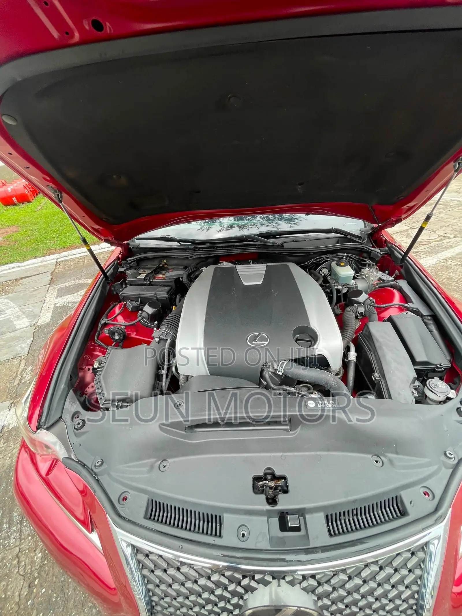 Lexus IS 350 AWD 2014 Red