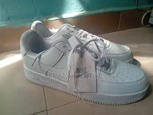 All-White Nike Air Force 1 Low in Pristine, "Like New" Condition