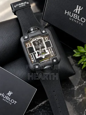 Hublot Geneve Luxury Black Watch