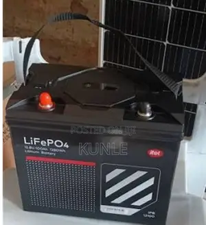 Itel 1.28kWh, 12.8V 100Ah LiFePO4 (Lithium Iron Phosphate) Battery