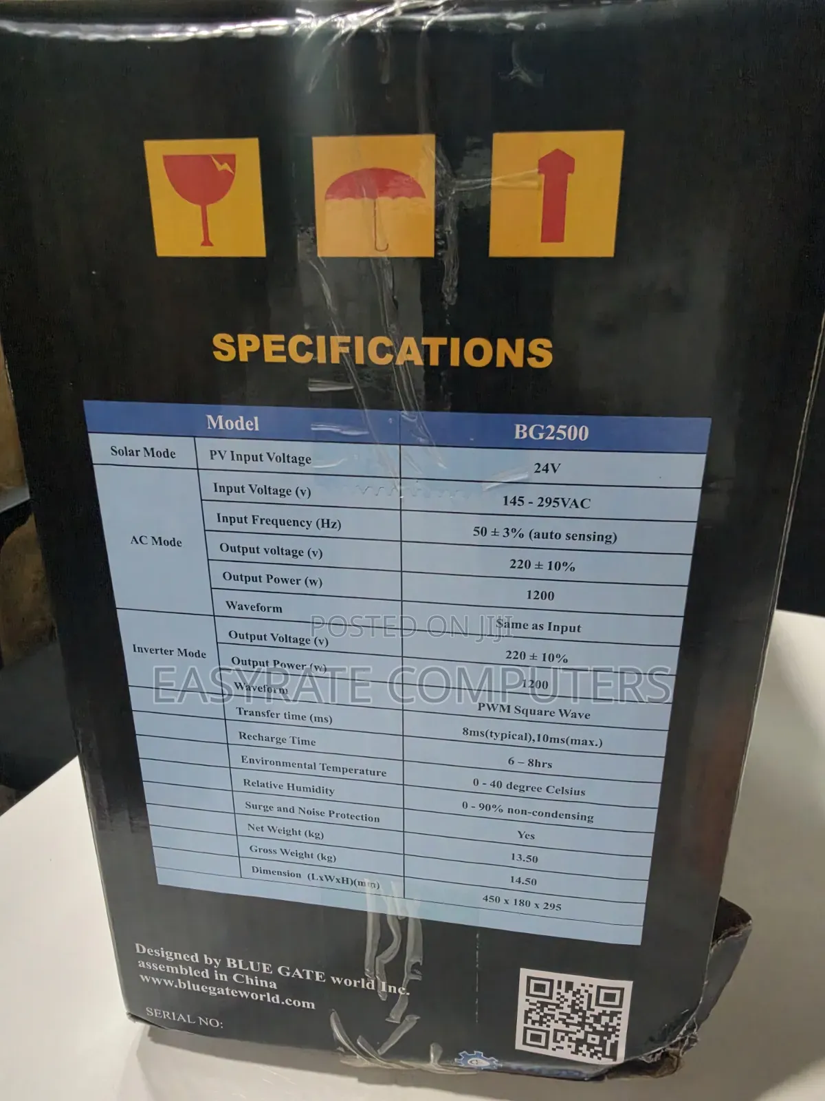 Ups Bluegate Uninterrupted Powe Supply