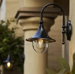 European Designer Outdoor Cast Wall Lamp