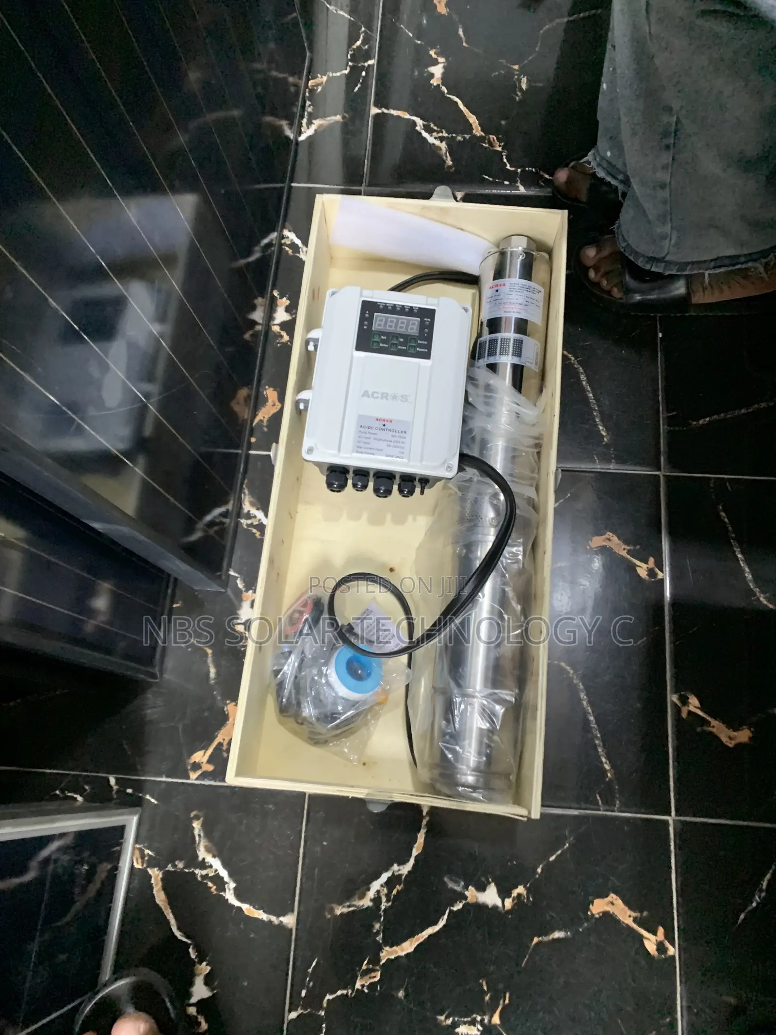 1Hp Dc/AC Submersible Pumping Machine Available