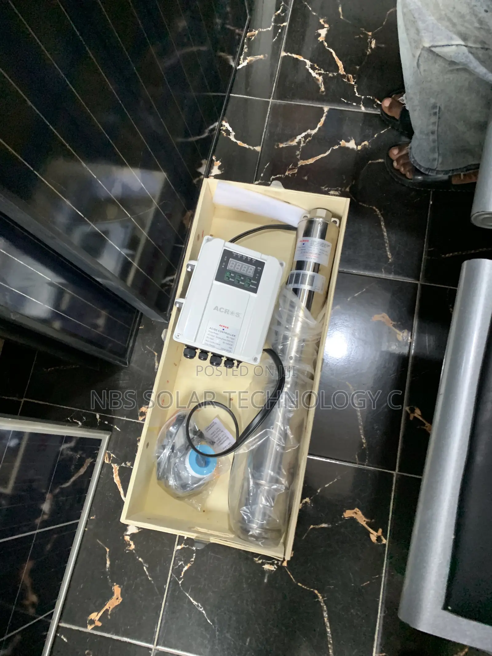 1Hp Dc/AC Submersible Pumping Machine Available