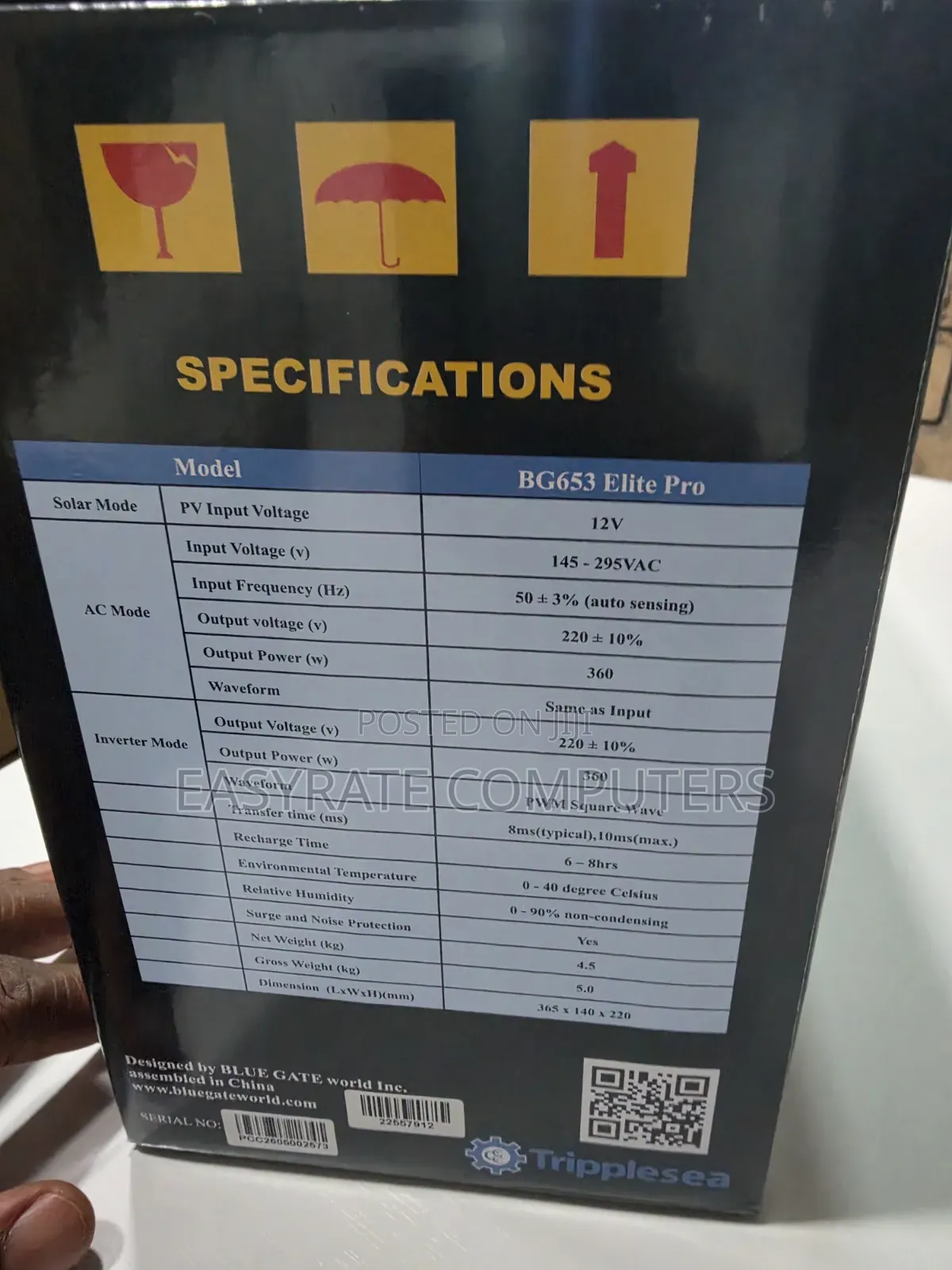 Ups Bluegate Uninterrupted Power Supply