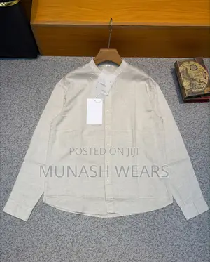 Linen Shirt for Men M-3xl Available in Colors