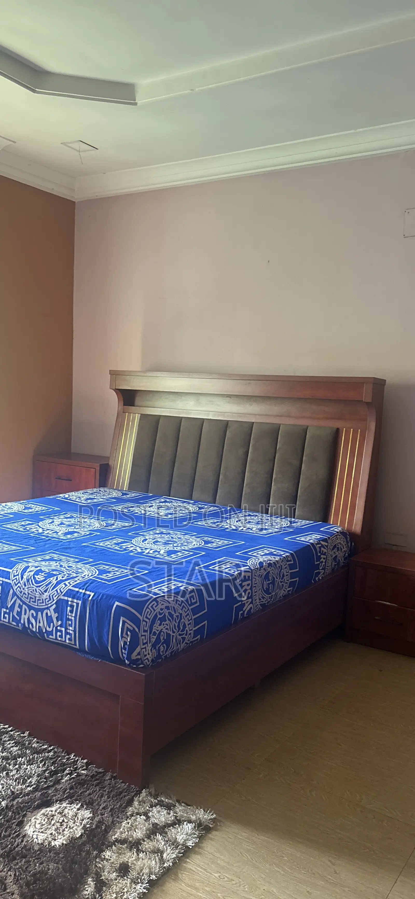 6by6 Bed Frame With 2 Side Drawers