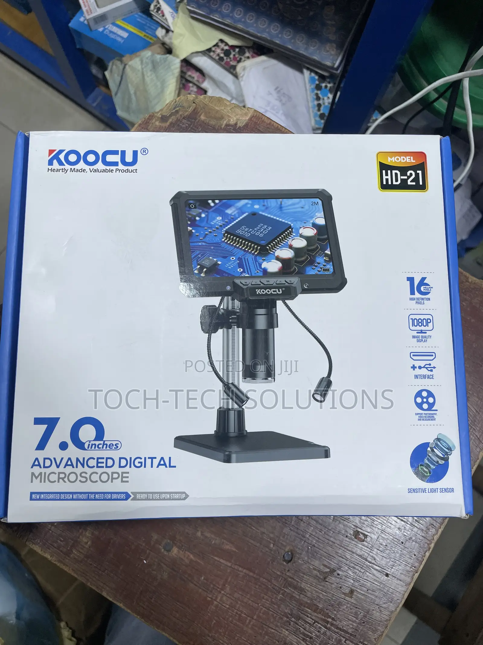 Koocu 7.0 Inch Digital Microscope