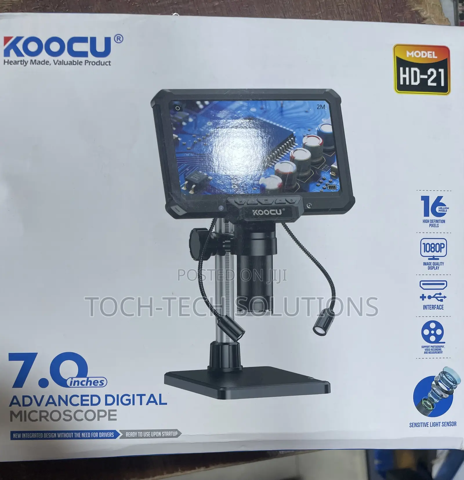 Koocu 7.0 Inch Digital Microscope