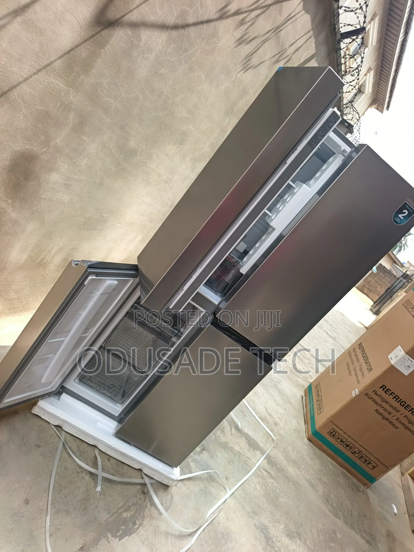 Hisense 4 Door Fridge RC-54WC Spacious Storage Design