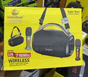 Boombest LN-716Mic Super Bass Wireless Bluetooth Speaker
