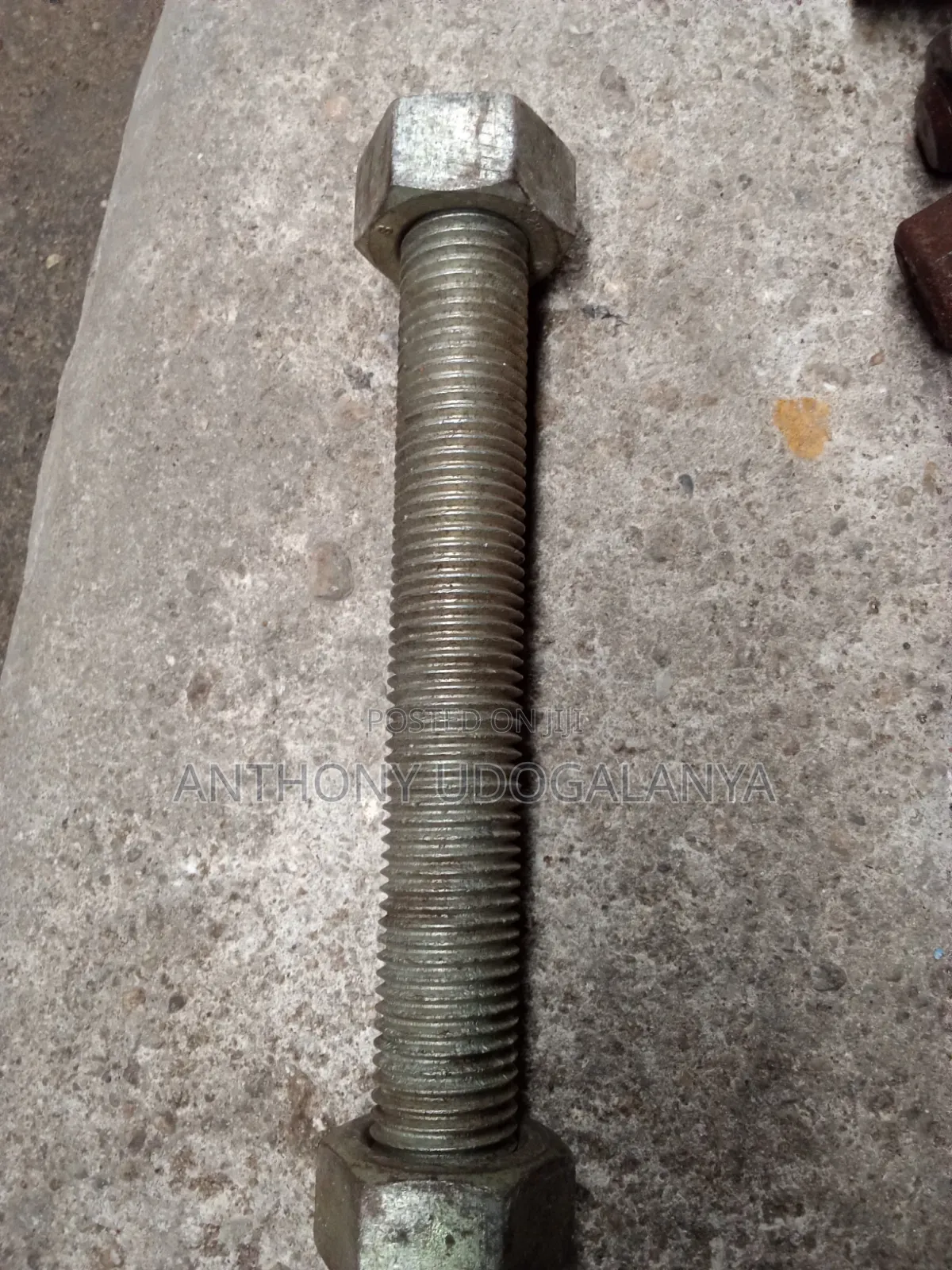 1" X200 Sutd Bolt and Nut