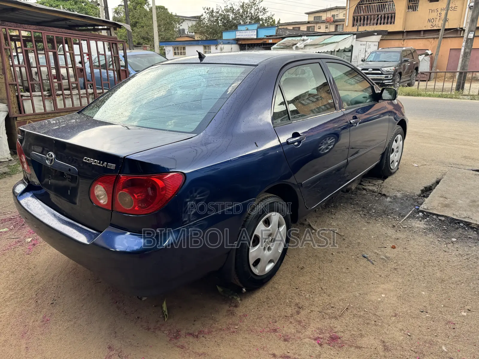 Toyota Corolla 2007 Blue