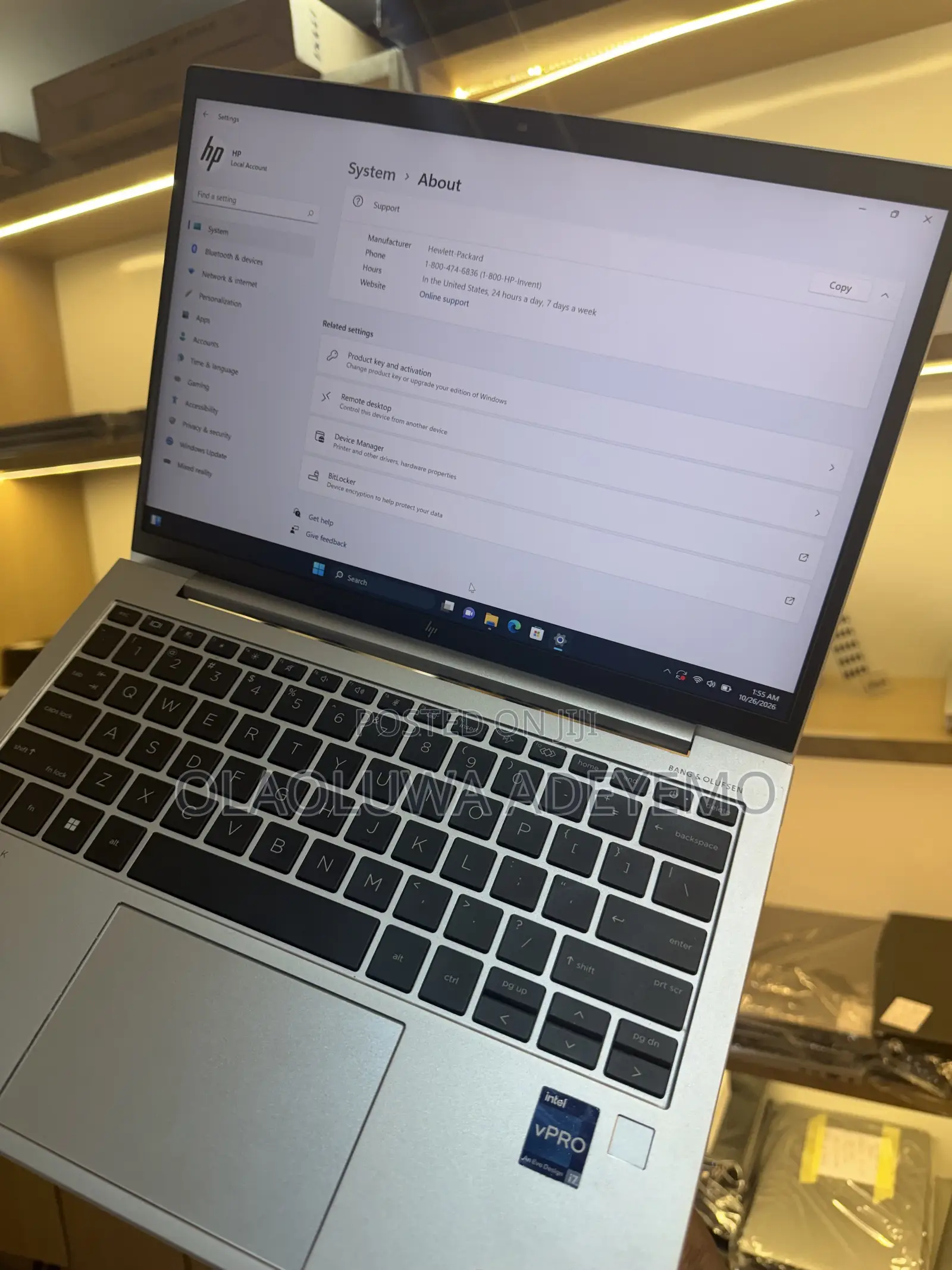 Laptop HP EliteBook 830 G9 16GB Intel Core i7 SSD 256GB