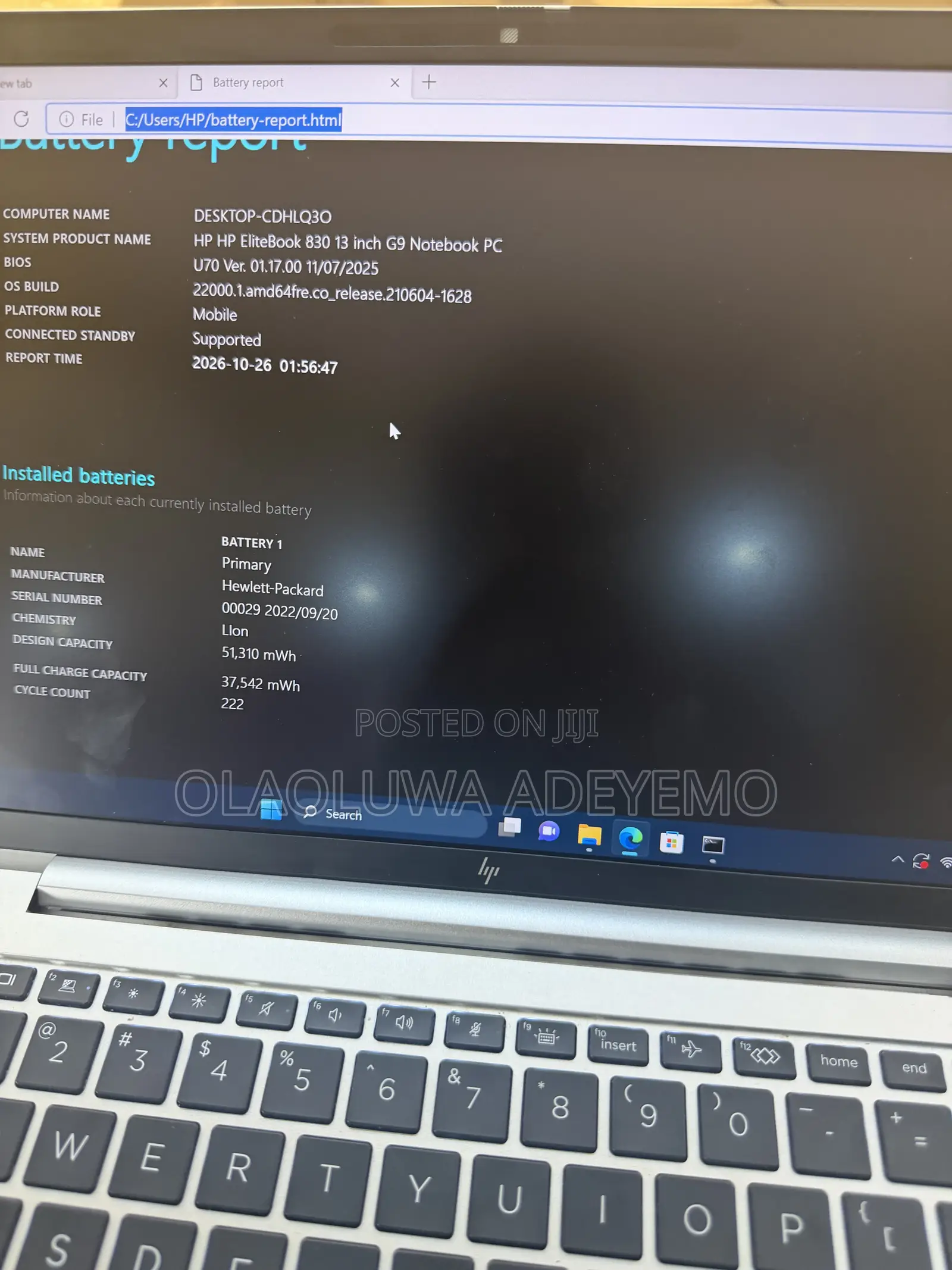Laptop HP EliteBook 830 G9 16GB Intel Core i7 SSD 256GB