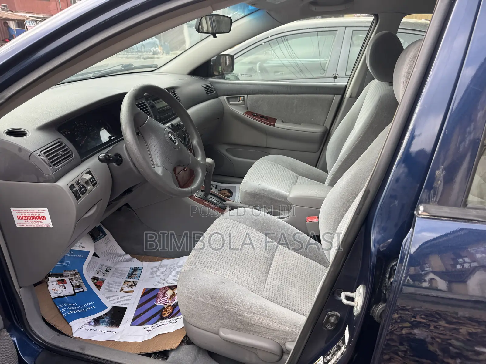 Toyota Corolla 2007 Blue