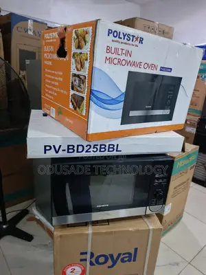 Polystar Built-in Microwave Oven 25L Black PV-BD25BBL