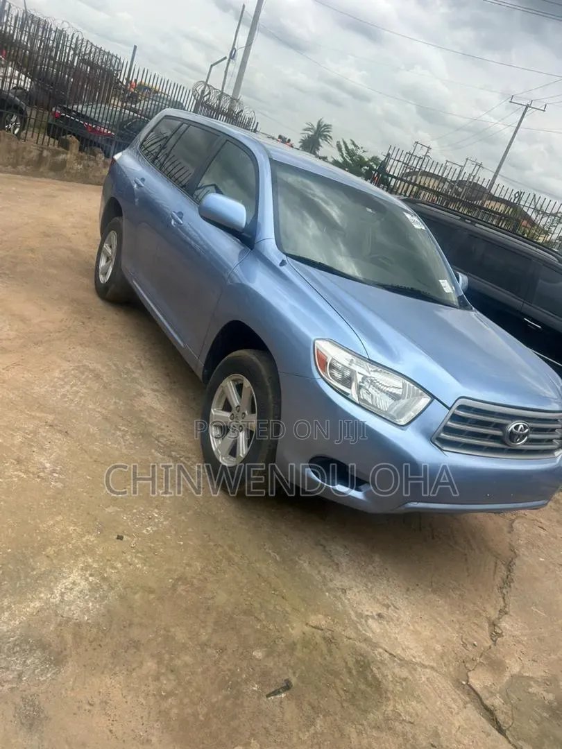 Toyota Highlander 2008 Blue
