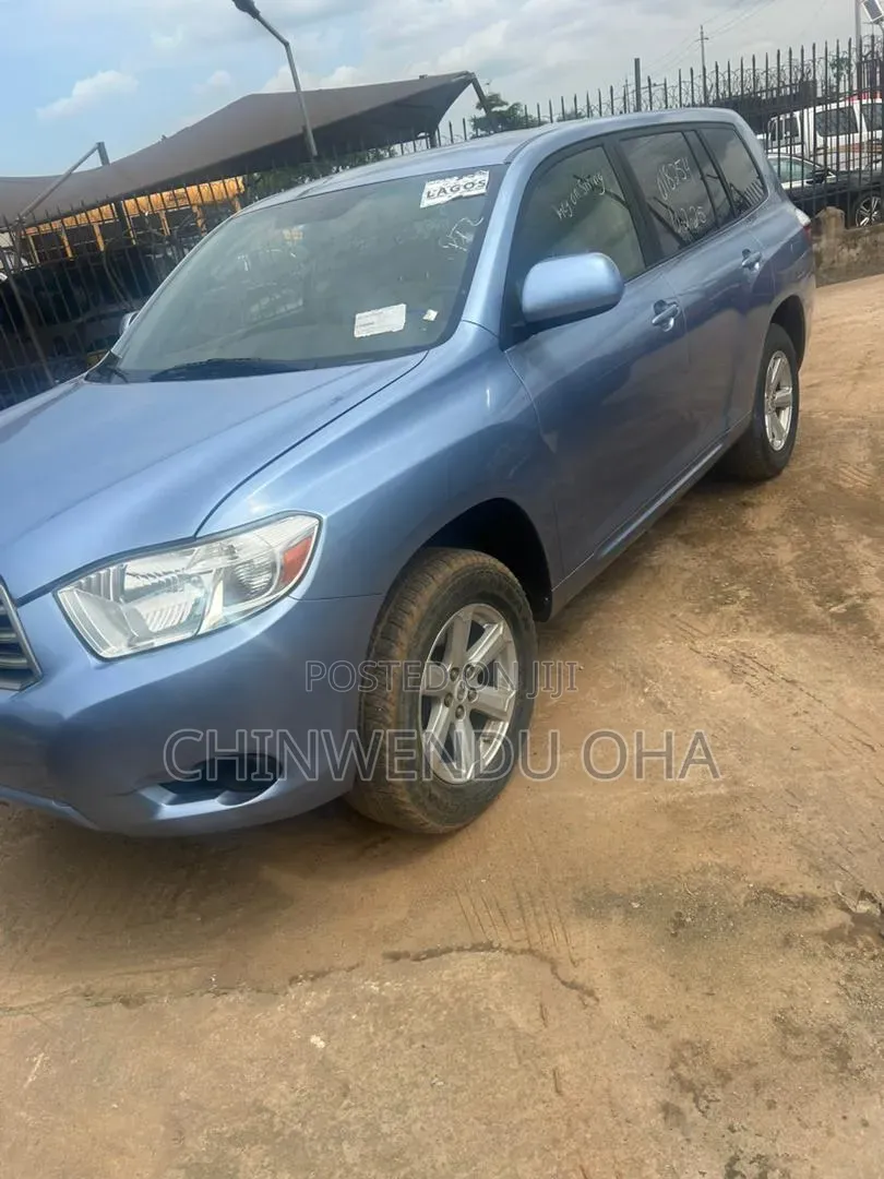 Toyota Highlander 2008 Blue