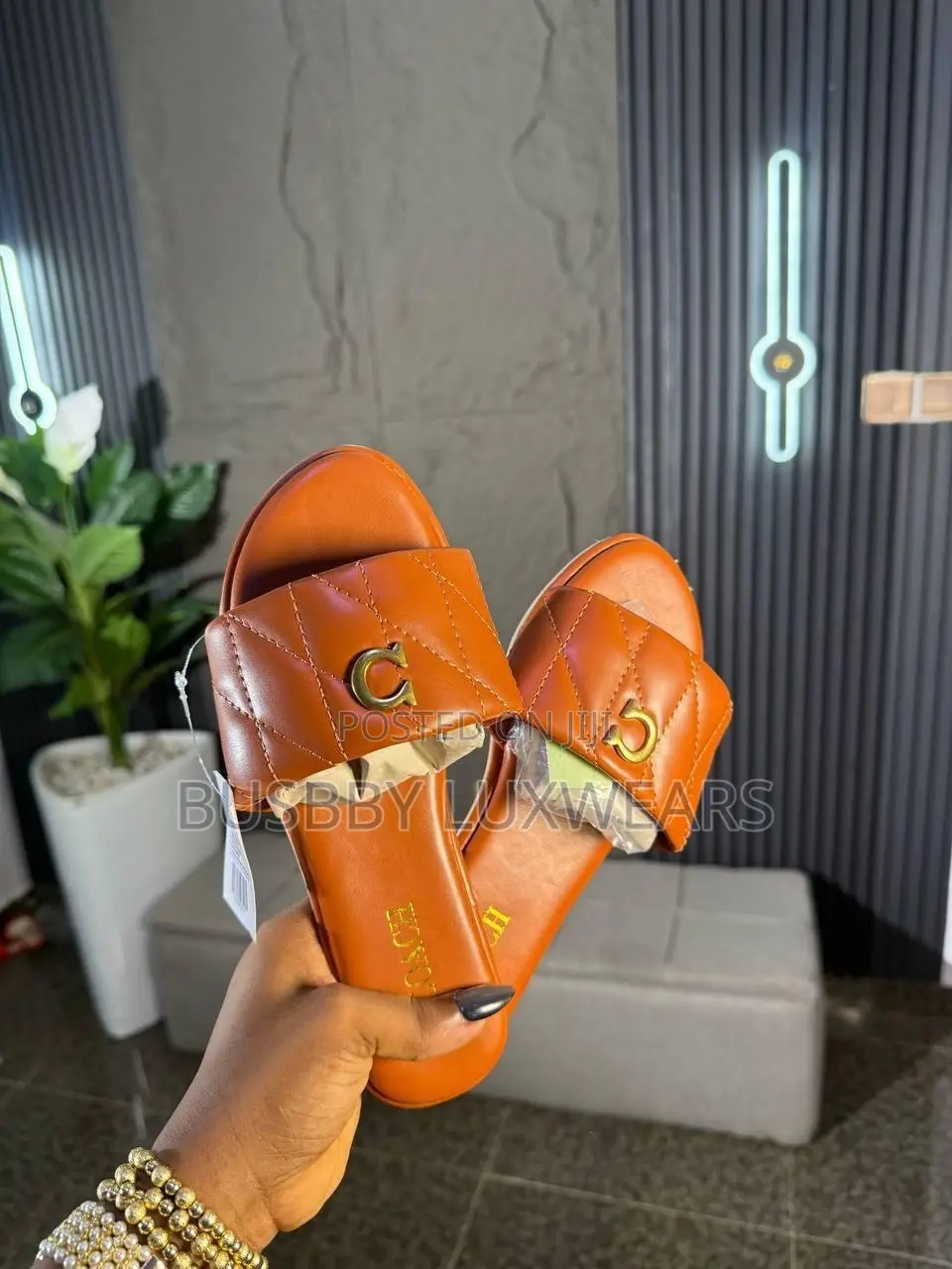 Original Coach Slippers for Ladies