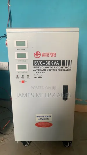 Massive Power 30kva Servo Motor Automatic Voltage Regulator SVC-30kvs