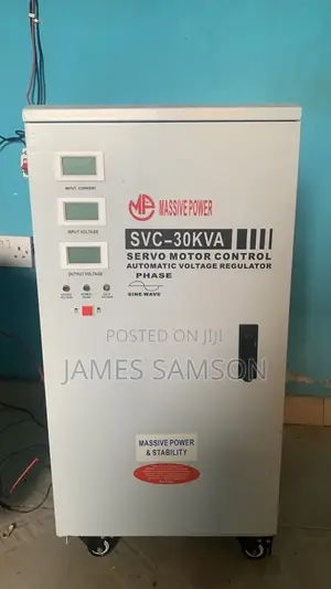Massive Power 30kva Servo Motor Automatic Voltage Regulator SVC-30kvs