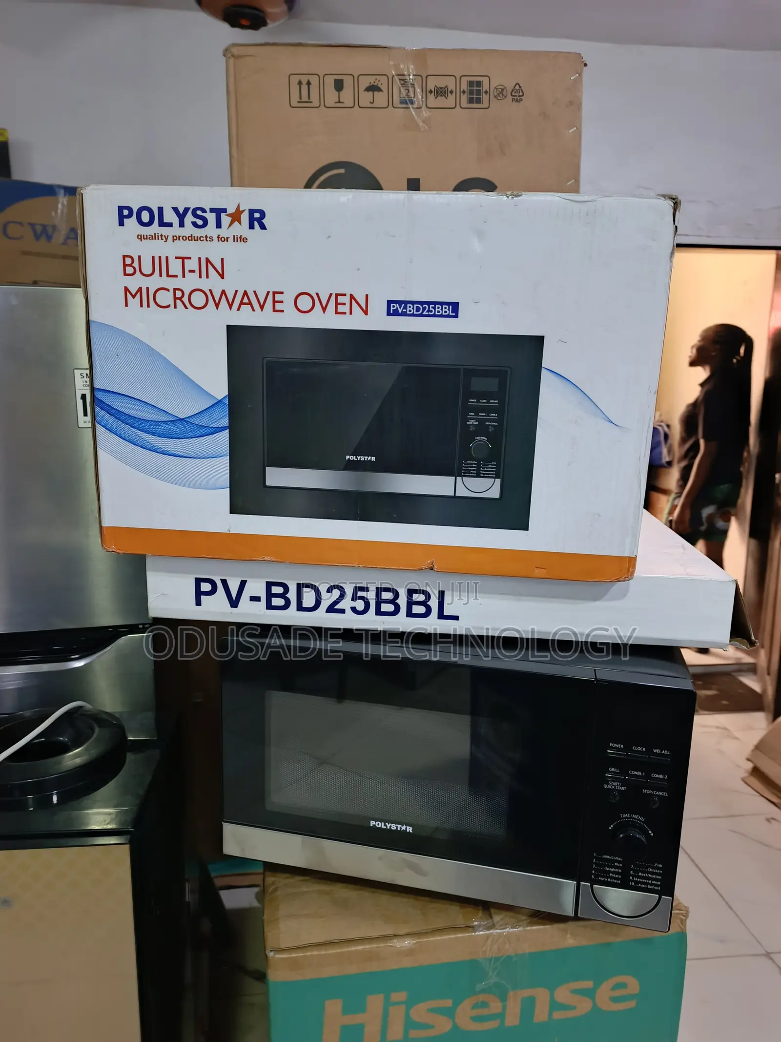 Polystar 25L 900W Microwave Oven With Grill