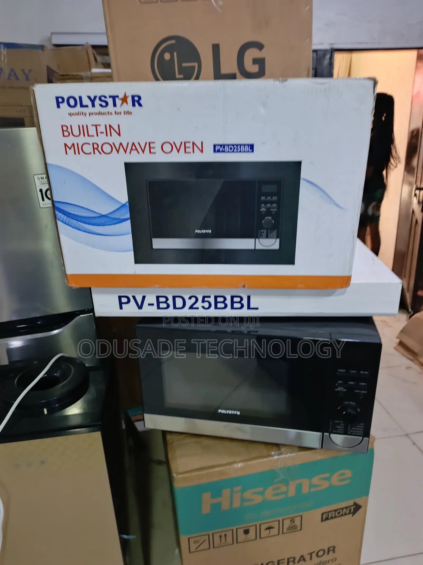 Polystar 25L Built-in Microwave With Stainless Steel Cavity