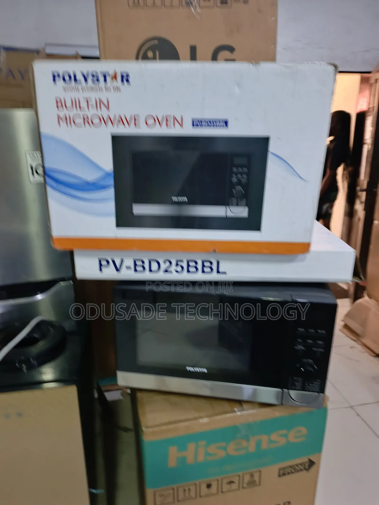 Polystar 25L Built-in Microwave With Stainless Steel Cavity