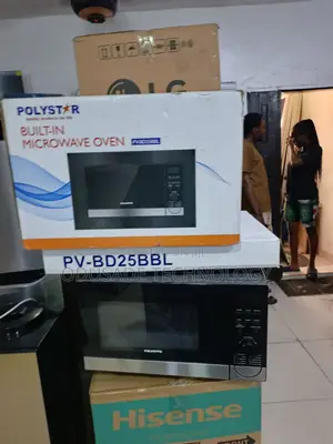 Polystar 25L Built-in Microwave for Contemporary Kitchens