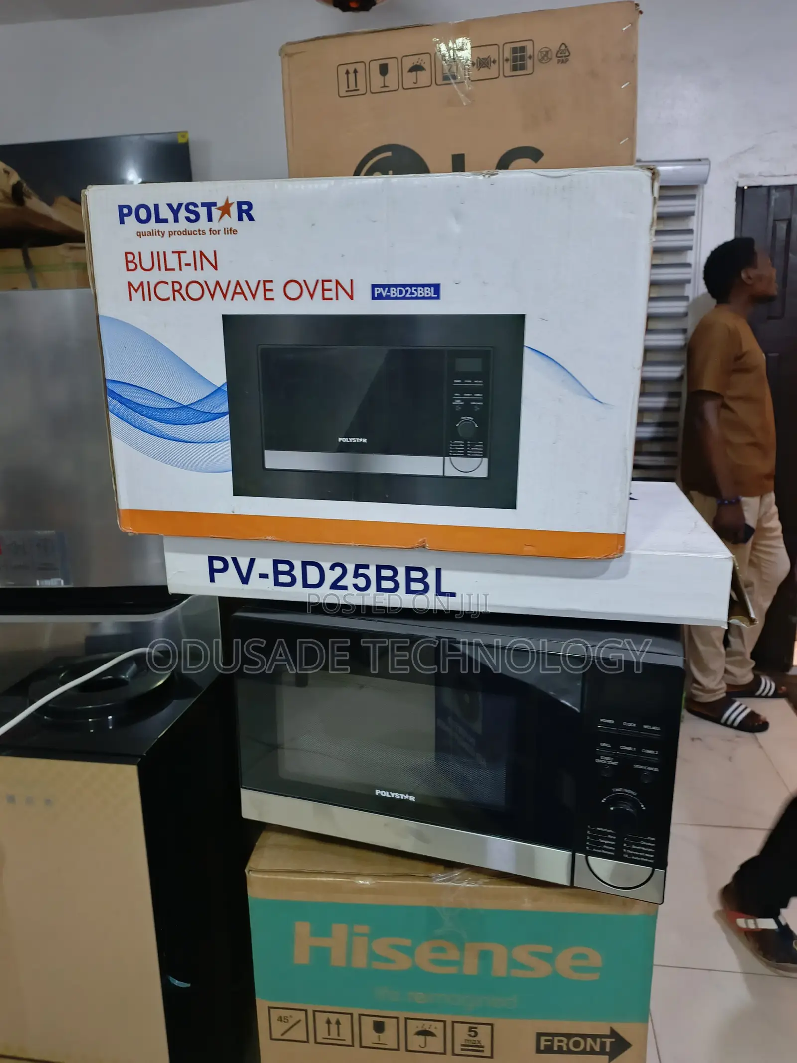 Polystar PV-BD25BBL 25L Cooking and Grilling Microwave