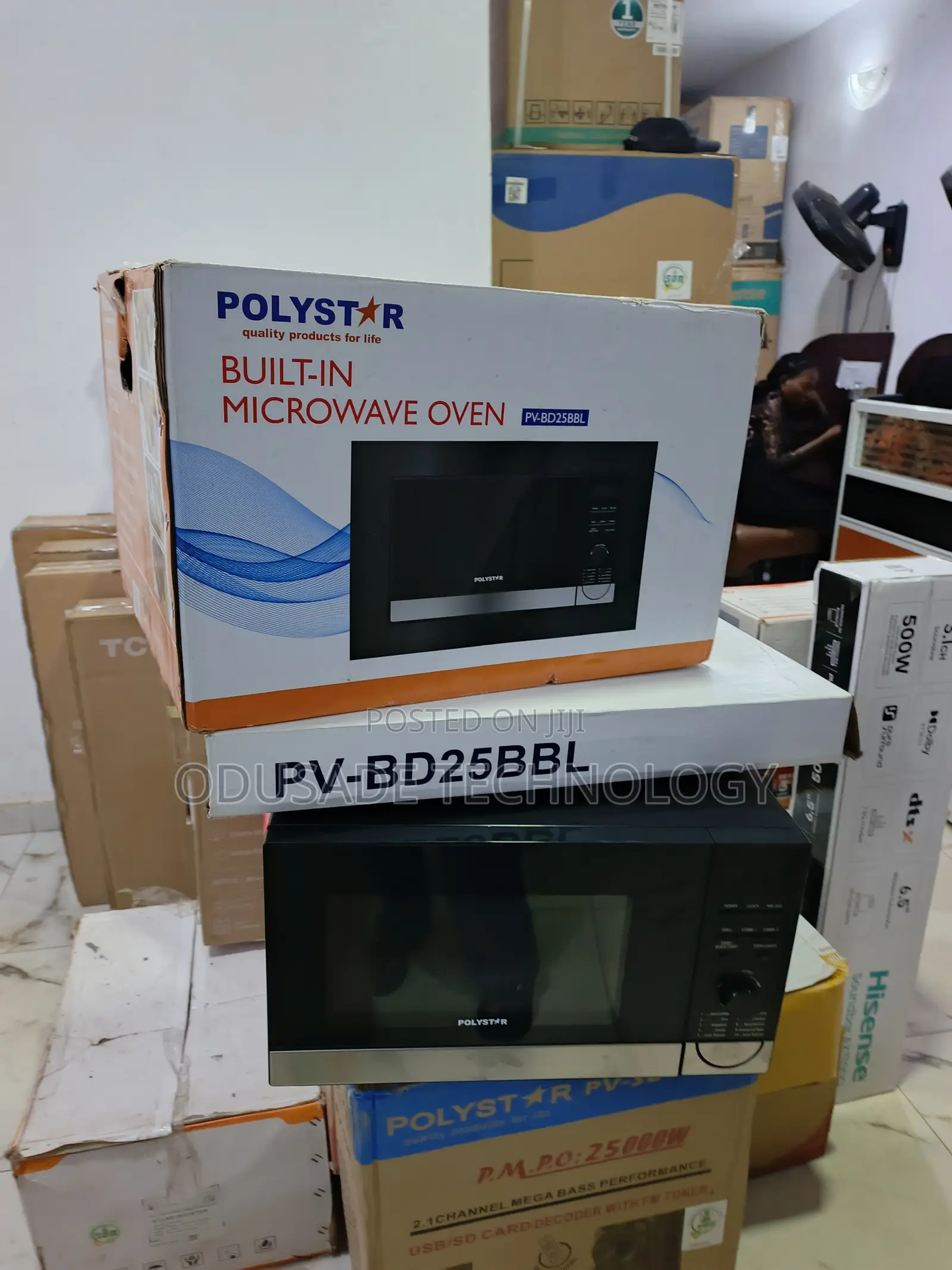 Polystar 25L Built-in Microwave With Integrated Frame