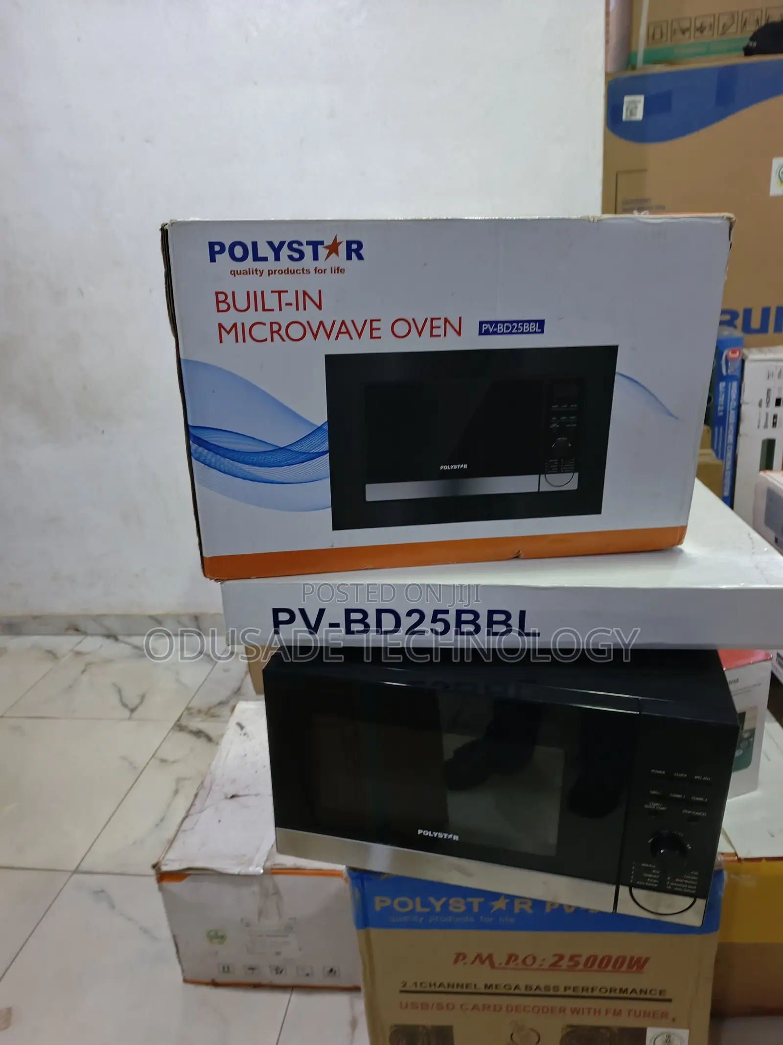 Polystar 25L Built-in Microwave for Home Use