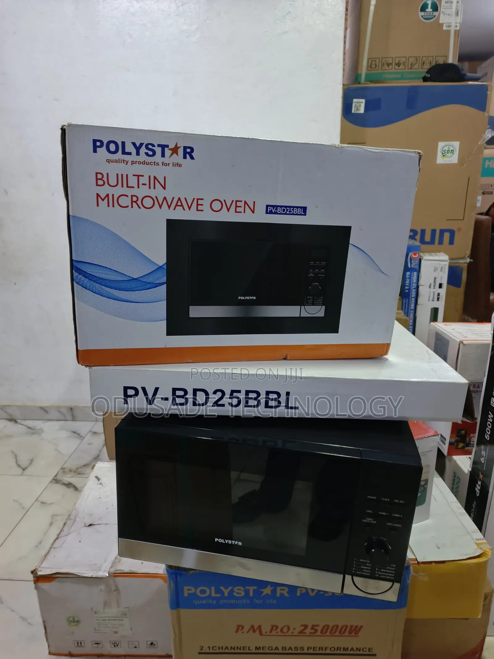 Polystar 25L Built-in Microwave for Home Use