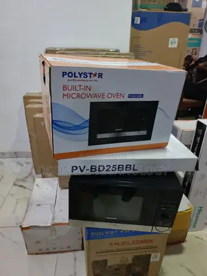 Polystar 25L Built-in Microwave With Stainless Interior