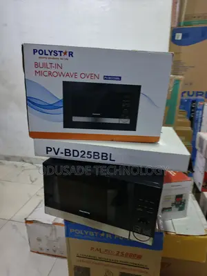 Polystar 25L Built-in Microwave for Fitted Kitchens