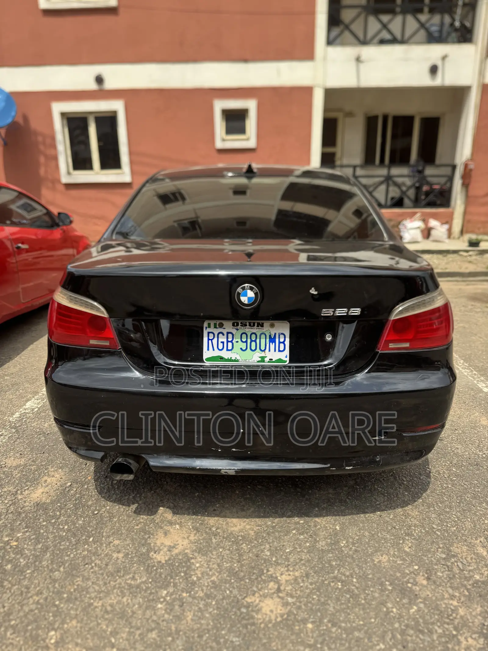 BMW 528i 2008 Black