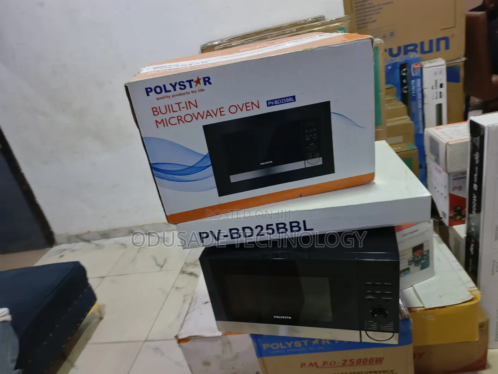 Polystar PV-BD25BBL 25L Household Microwave Oven