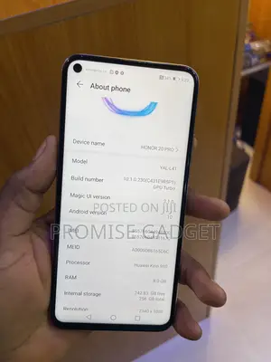Honor 20 Pro 256 GB Purple